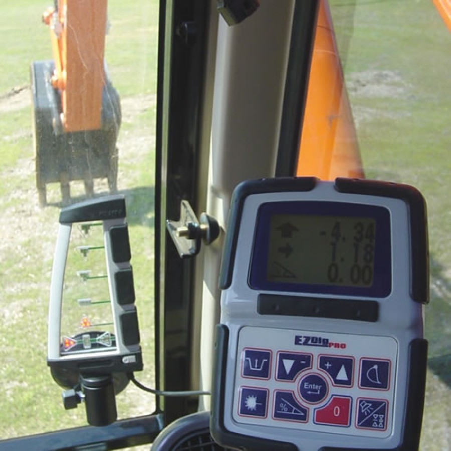 AGL EZ Dig Pro 3 Sensor Excavator Grade Control System w Laser