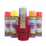 AdilPro 770-01 Spray Can Holder with Pockets and Clip