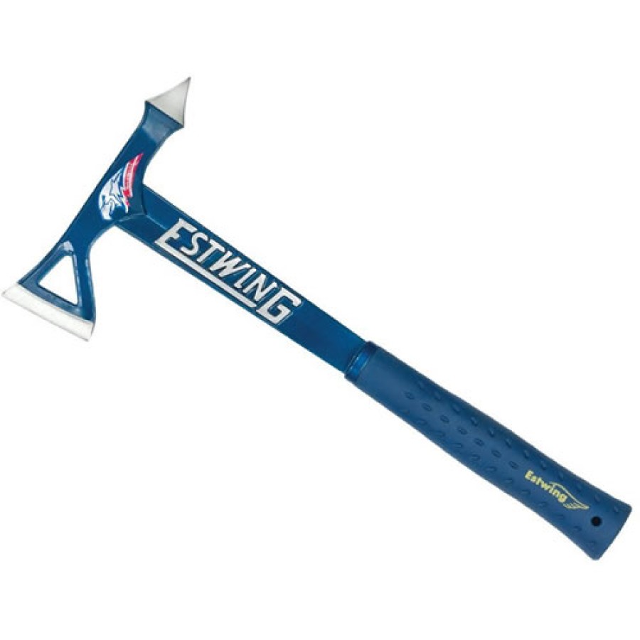 Estwing E6-TA Black Eagle Tomahawk Axe with Blue Finish & Shock Reduction Grip