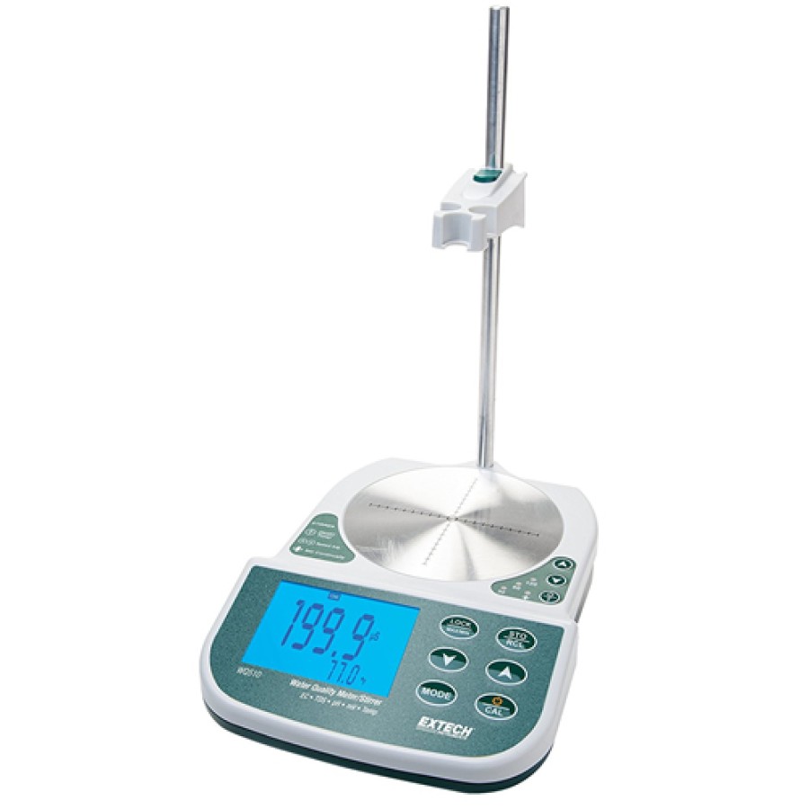 Extech WQ510 EC/TDS/pH/mV/Temp. Benchtop Water Quality Meter/Stirrer