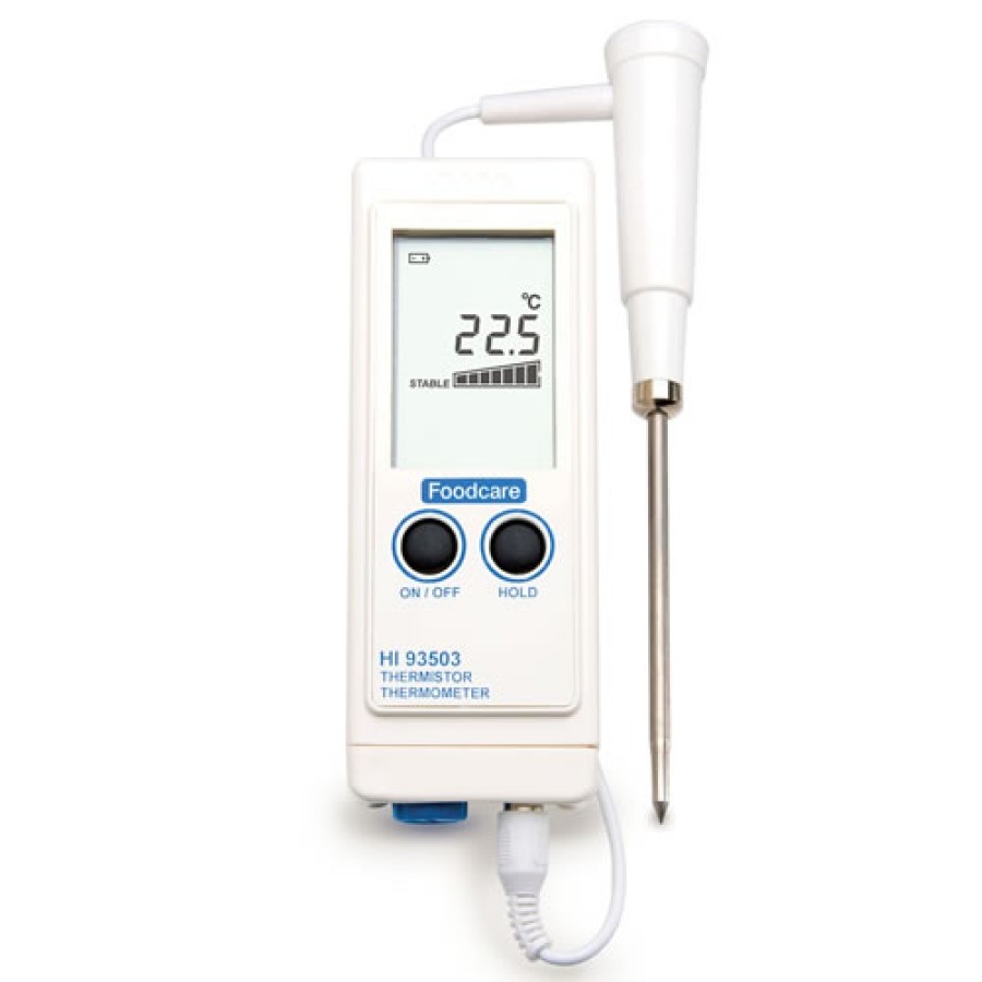 HANNA HI93503 Waterproof Foodcare Thermometer with Interchangeable Probe (-50 to 150°C (-58 to 302°F).