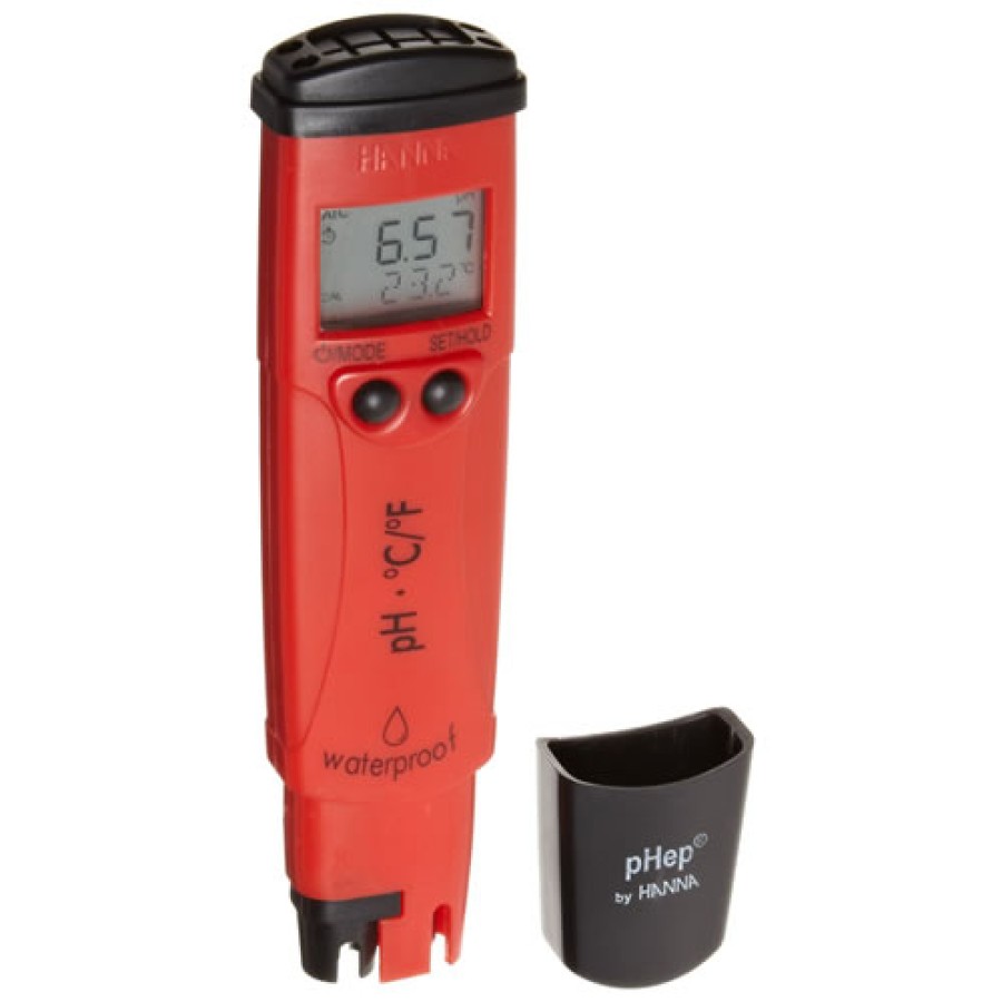 HANNA HI98127 pHep4 pH/Temperature Tester with 0.1 pH resolution