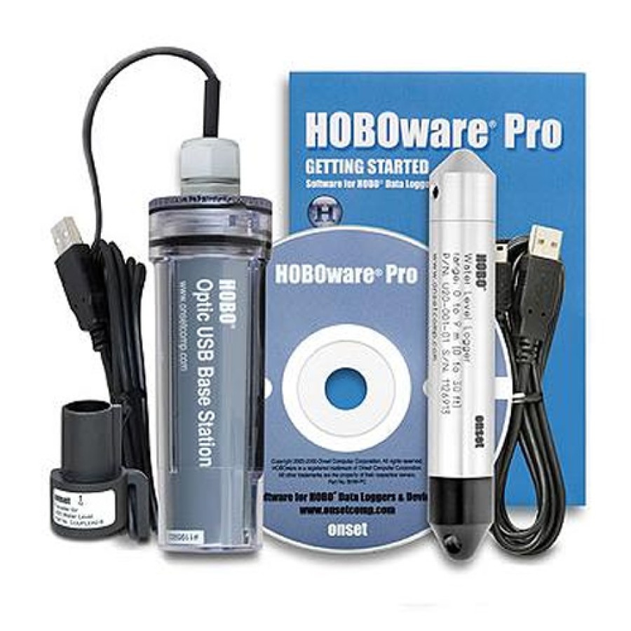 Onset KIT S U20 02 HOBO Water Level Data Logger Starter Kit 0 To 30 