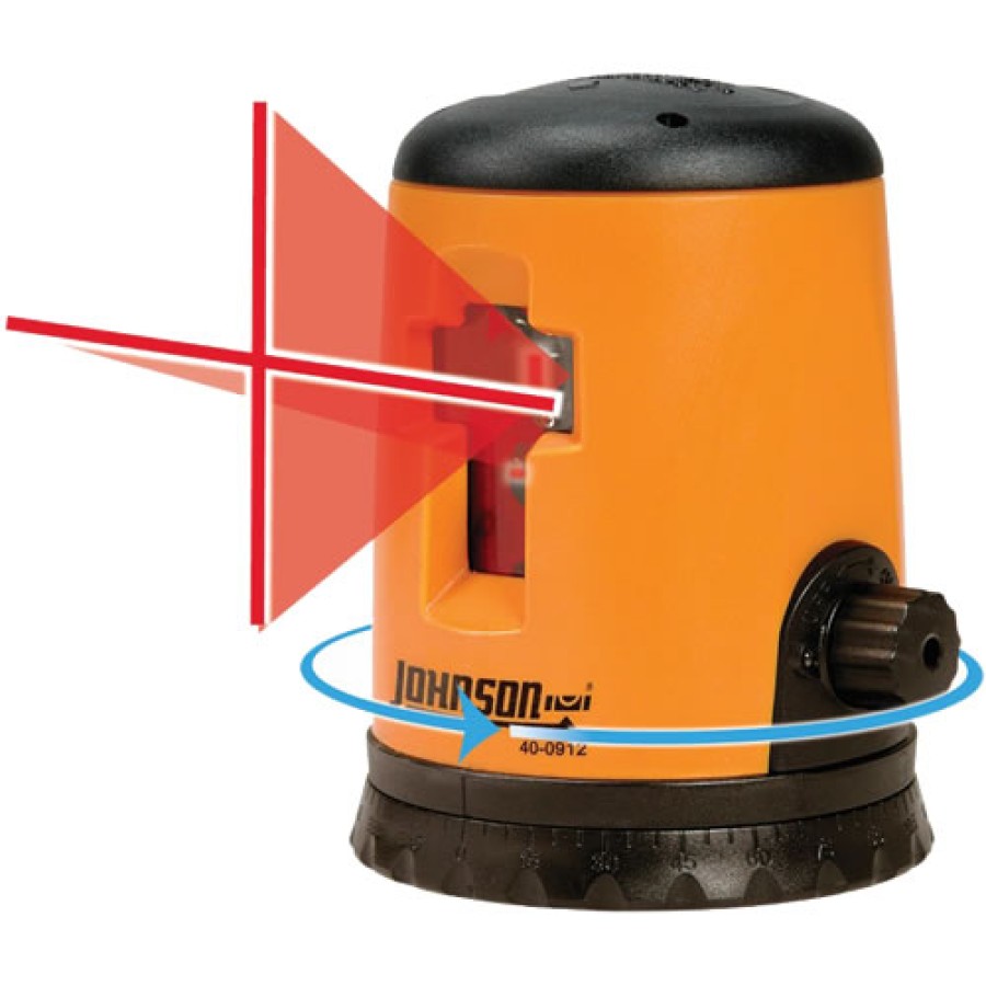 Johnson 40-0912 Self-Leveling Cross-Line Laser