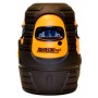 Johnson 40-6639 Self-Leveling 360 Degree Line Laser with 4 Horizontal Dots and Receiver
