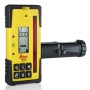 Leica Rugby 820 Rotary Laser Level With Alkaline and Rod Eye 180 Receiver