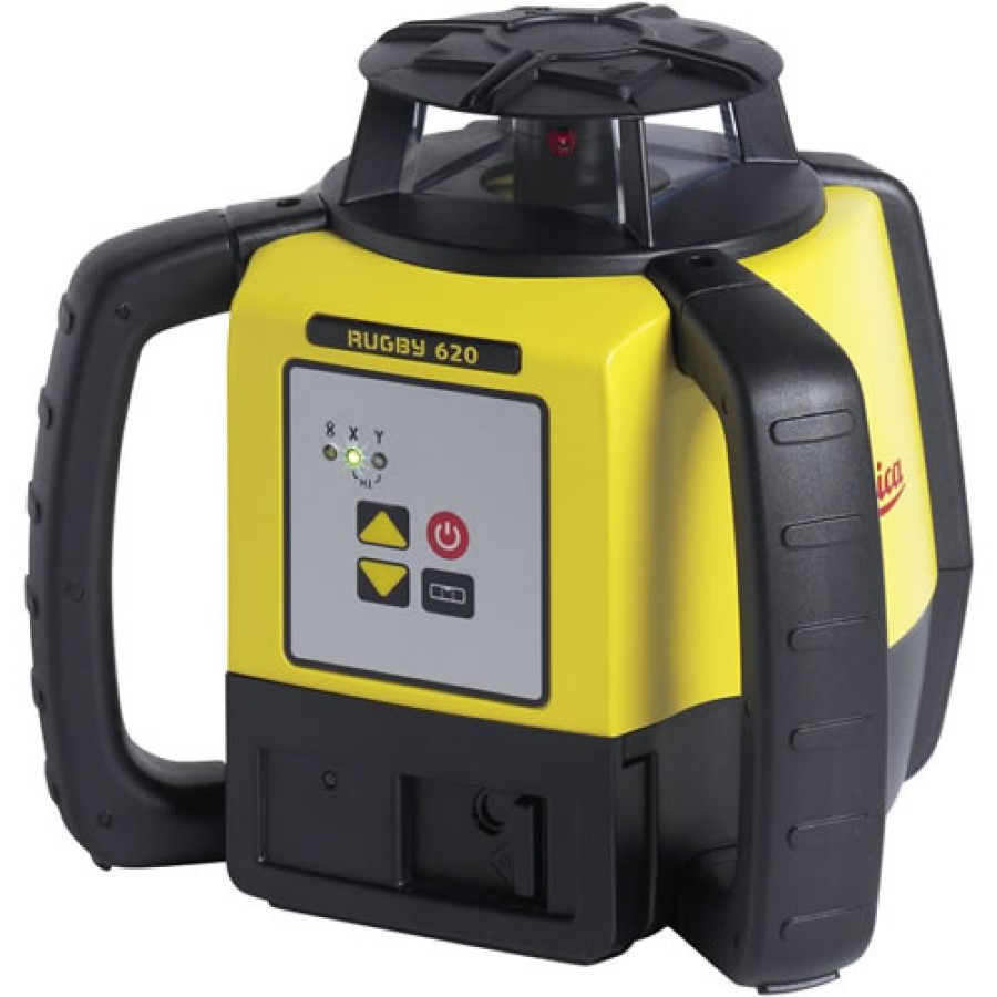 Leica Rugby 620 Laser Level With Li-ion Battery and Rod Eye 120 ...