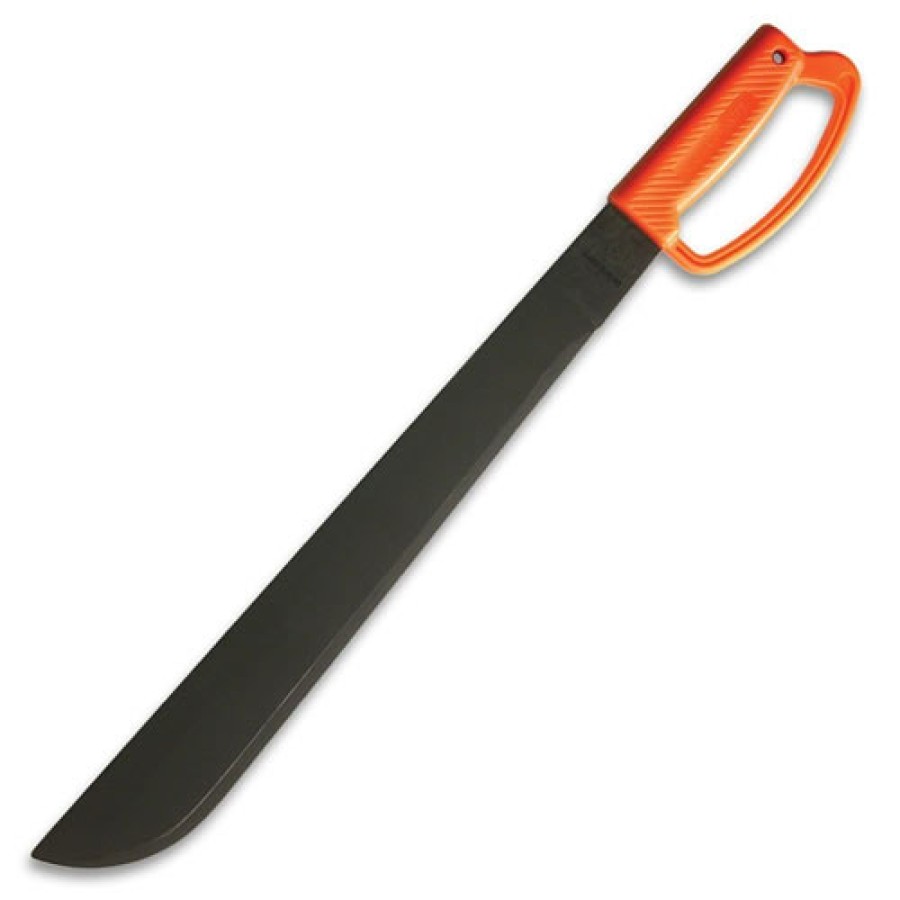 Ontario Knife Company 8517 Field Knife with "D" Orange Handle, 18"