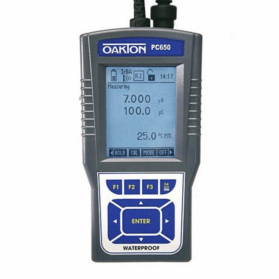 Oakton WD-35431-70 Eutech PC 650  pH/Conductivity Meter with Kt