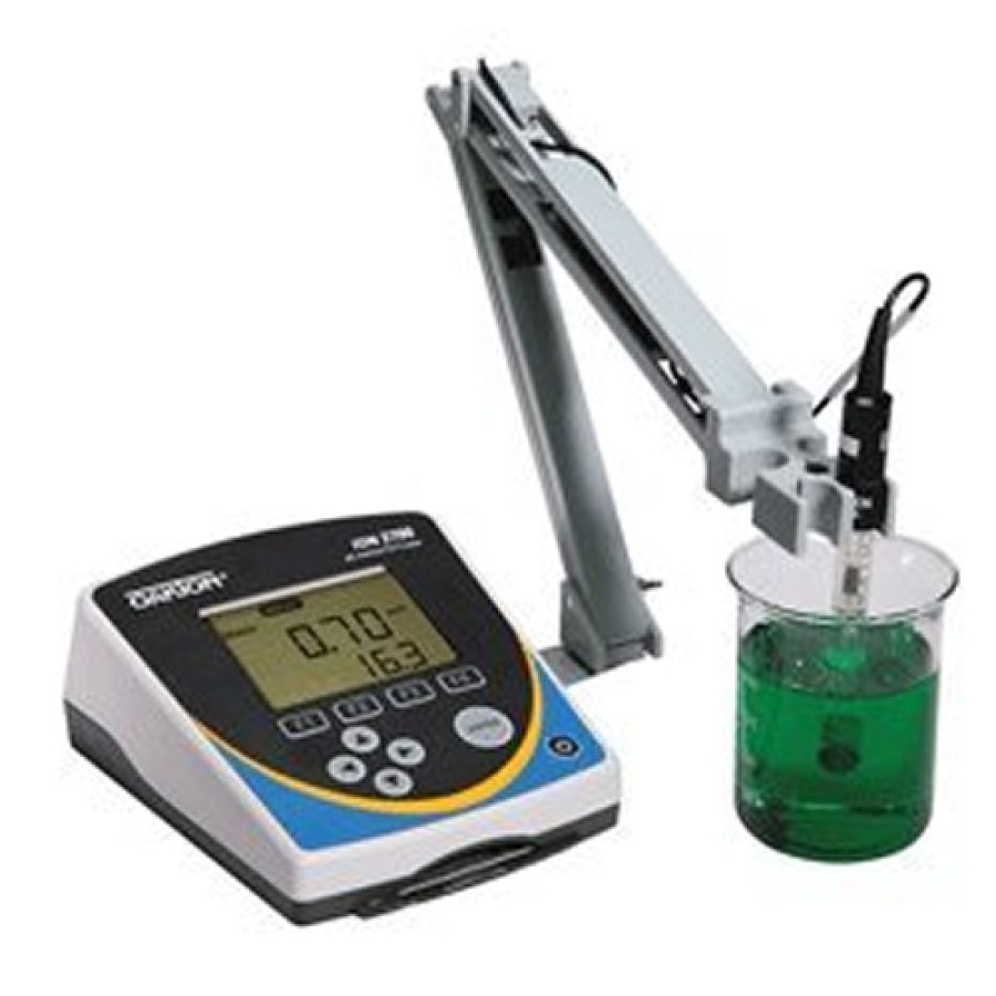 Oakton WD-35421-00 Ion 2700 pH/Ion/mV/Temperature Meter with pH Electrode, ATC probe, Stand