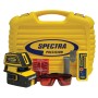 Spectra Precision LT52 5-Point and 2-Cross Line Laser Level With HR220 Laser Receiver and Clamp